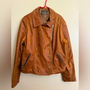 Bettina Rizzi women size M leather Jacket